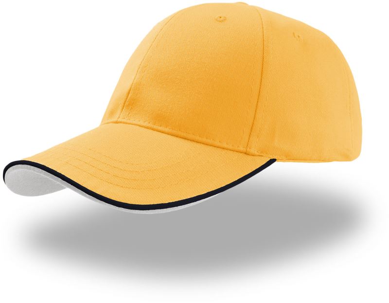 Atlantis Zoom Piping Sandwich - 6 Panel Baseball Kappe