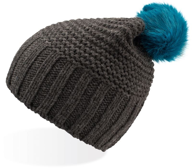 Atlantis Monte Bianco - Strickmütze mit Pompon