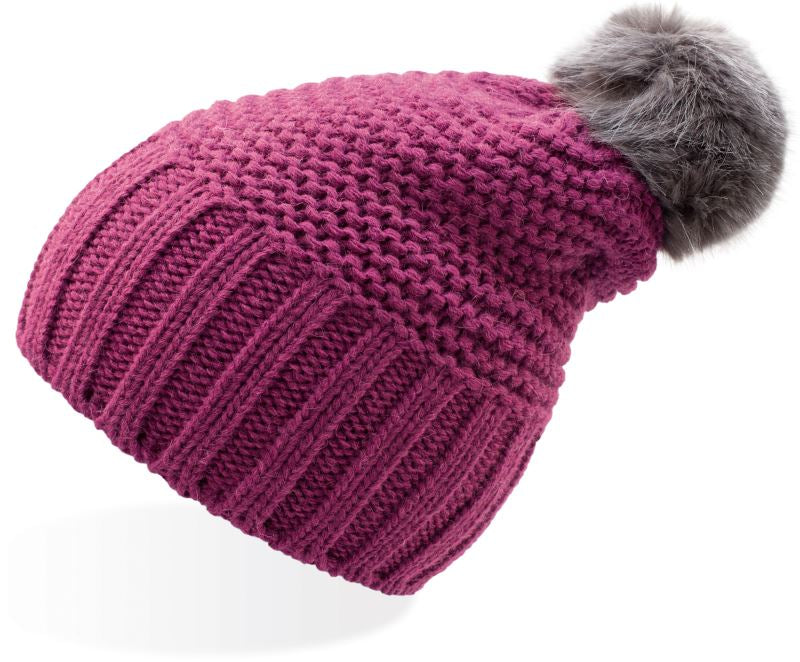 Atlantis Monte Bianco - Strickmütze mit Pompon