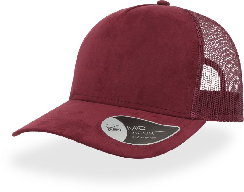 Atlantis Rapper Suede - 5 Panel Trucker Kappe