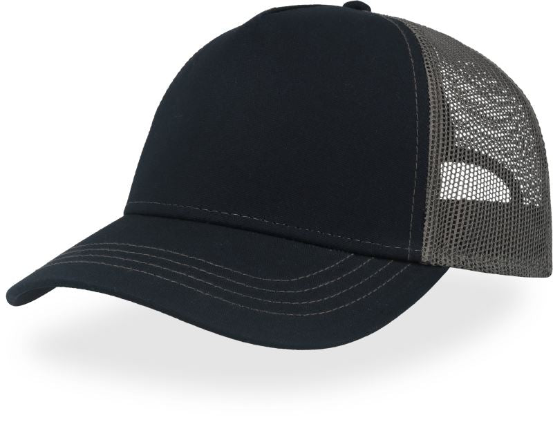Atlantis Rapper Canvas-S - Nachhaltige Trucker Kappe