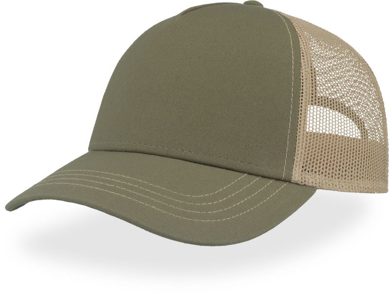 Atlantis Rapper Canvas-S - Nachhaltige Trucker Kappe