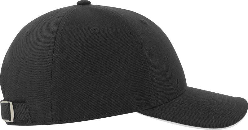 Atlantis Liberty Sandwich-S - Nachhaltige 6 Panel Baseball Kappe