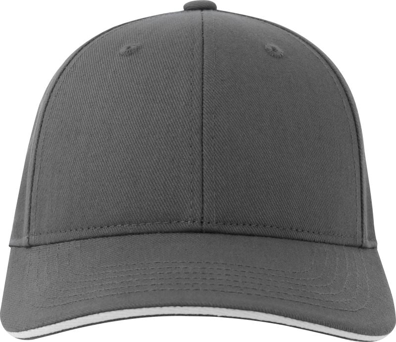 Atlantis Liberty Sandwich-S - Nachhaltige 6 Panel Baseball Kappe