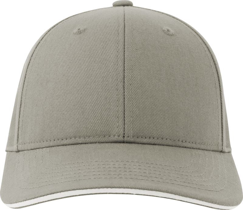 Atlantis Liberty Sandwich-S - Nachhaltige 6 Panel Baseball Kappe