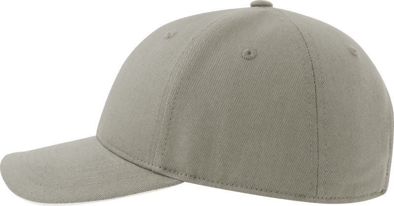 Atlantis Liberty Sandwich-S - Nachhaltige 6 Panel Baseball Kappe