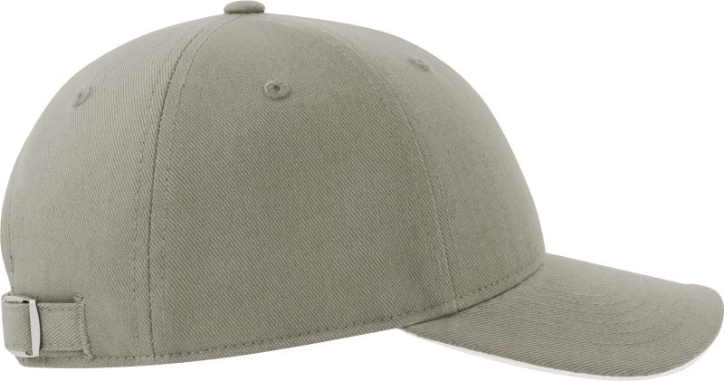 Atlantis Liberty Sandwich-S - Nachhaltige 6 Panel Baseball Kappe