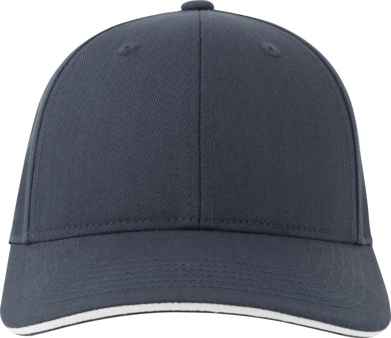 Atlantis Liberty Sandwich-S - Nachhaltige 6 Panel Baseball Kappe