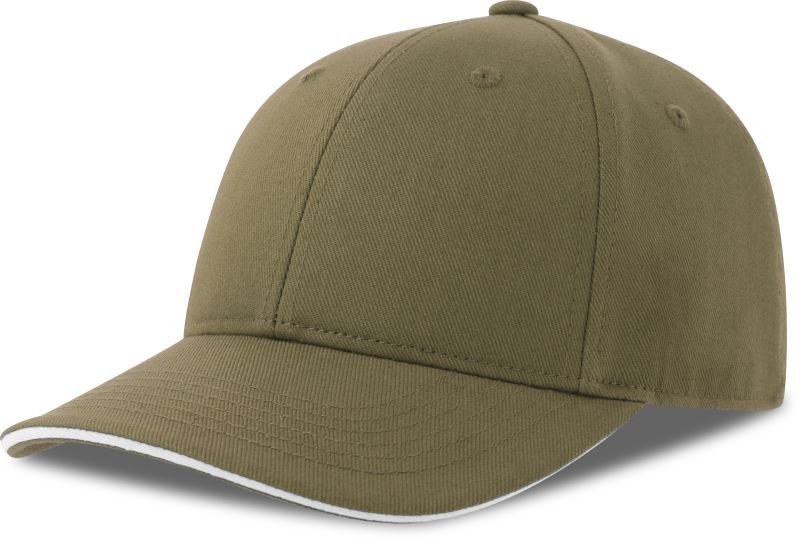 Atlantis Liberty Sandwich-S - Nachhaltige 6 Panel Baseball Kappe