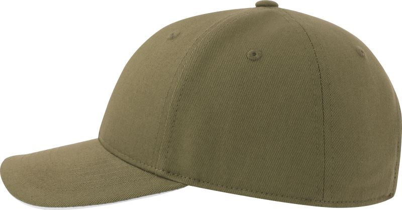Atlantis Liberty Sandwich-S - Nachhaltige 6 Panel Baseball Kappe