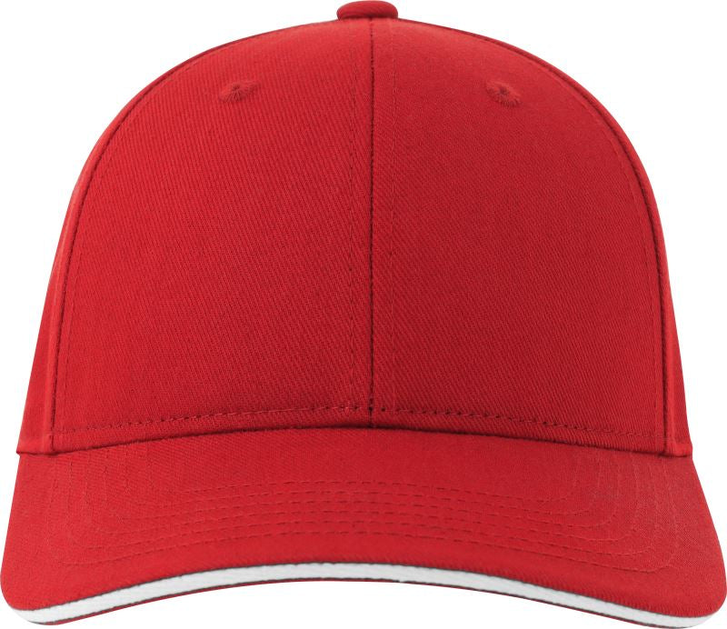 Atlantis Liberty Sandwich-S - Nachhaltige 6 Panel Baseball Kappe