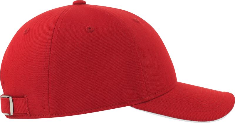Atlantis Liberty Sandwich-S - Nachhaltige 6 Panel Baseball Kappe