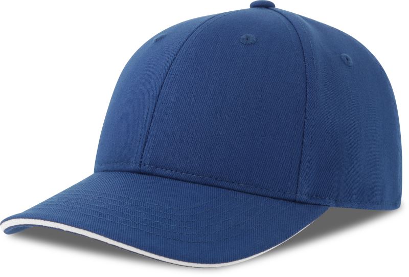 Atlantis Liberty Sandwich-S - Nachhaltige 6 Panel Baseball Kappe