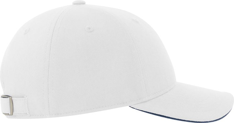 Atlantis Liberty Sandwich-S - Nachhaltige 6 Panel Baseball Kappe
