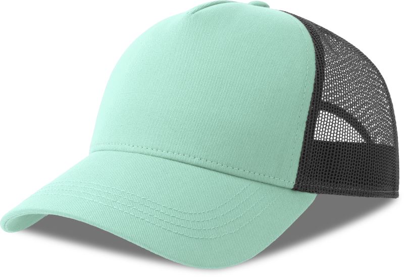 Atlantis Rapper Cotton-S - Nachhaltige 5 Panel Trucker Kappe