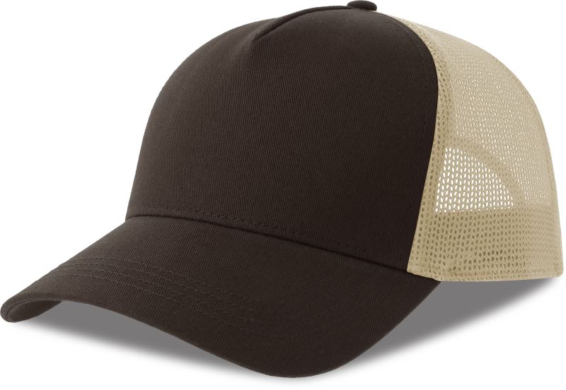 Atlantis Rapper Cotton-S - Nachhaltige 5 Panel Trucker Kappe