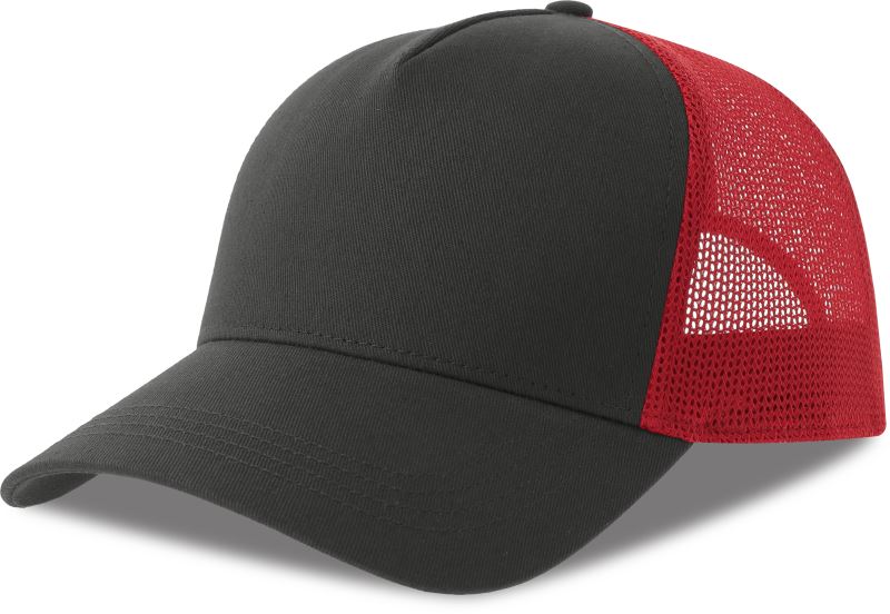 Atlantis Rapper Cotton-S - Nachhaltige 5 Panel Trucker Kappe