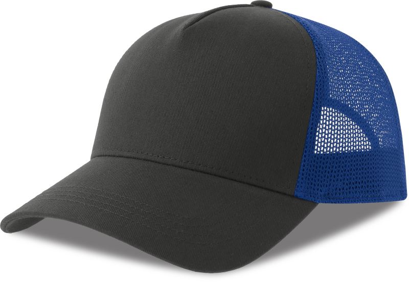 Atlantis Rapper Cotton-S - Nachhaltige 5 Panel Trucker Kappe