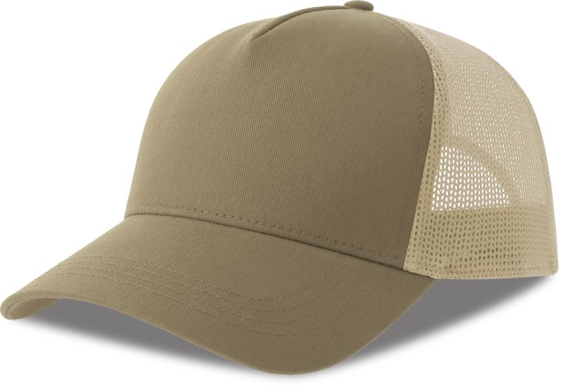 Atlantis Rapper Cotton-S - Nachhaltige 5 Panel Trucker Kappe