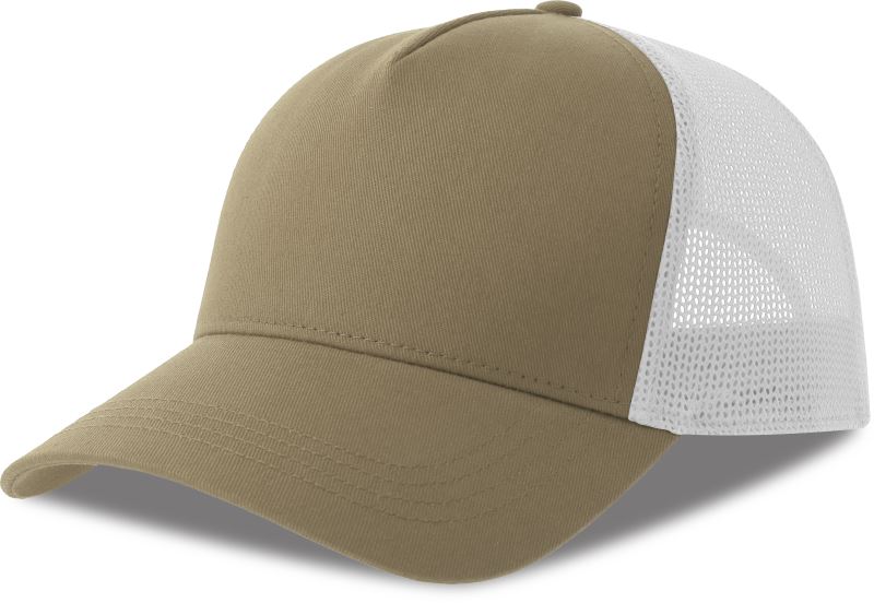 Atlantis Rapper Cotton-S - Nachhaltige 5 Panel Trucker Kappe
