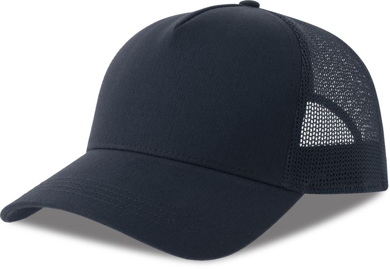 Atlantis Rapper Cotton-S - Nachhaltige 5 Panel Trucker Kappe