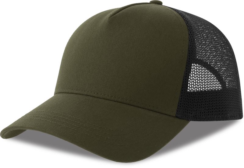 Atlantis Rapper Cotton-S - Nachhaltige 5 Panel Trucker Kappe