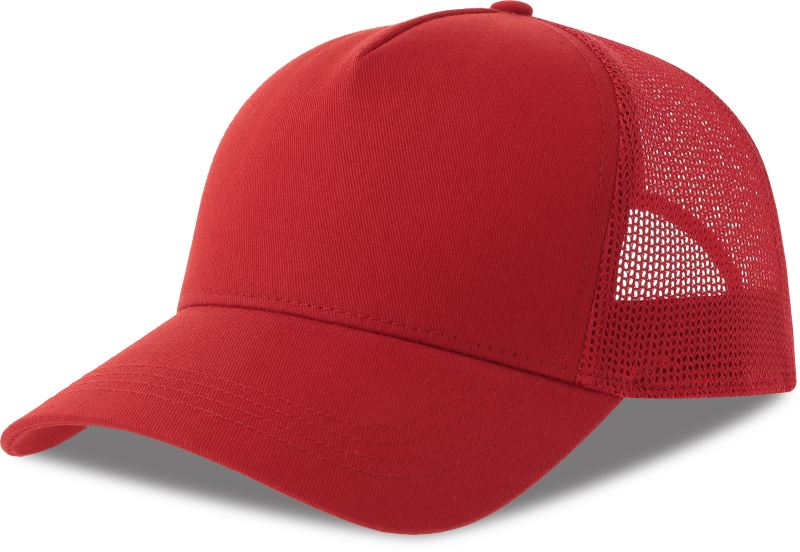 Atlantis Rapper Cotton-S - Nachhaltige 5 Panel Trucker Kappe