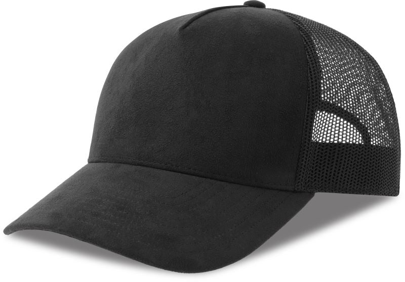 Atlantis Rapper Suede-S - 5 Panel Trucker Kappe