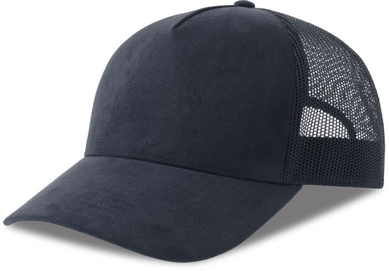 Atlantis Rapper Suede-S - 5 Panel Trucker Kappe