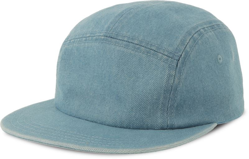 Atlantis Ruby - 5 Panel Denim Kappe