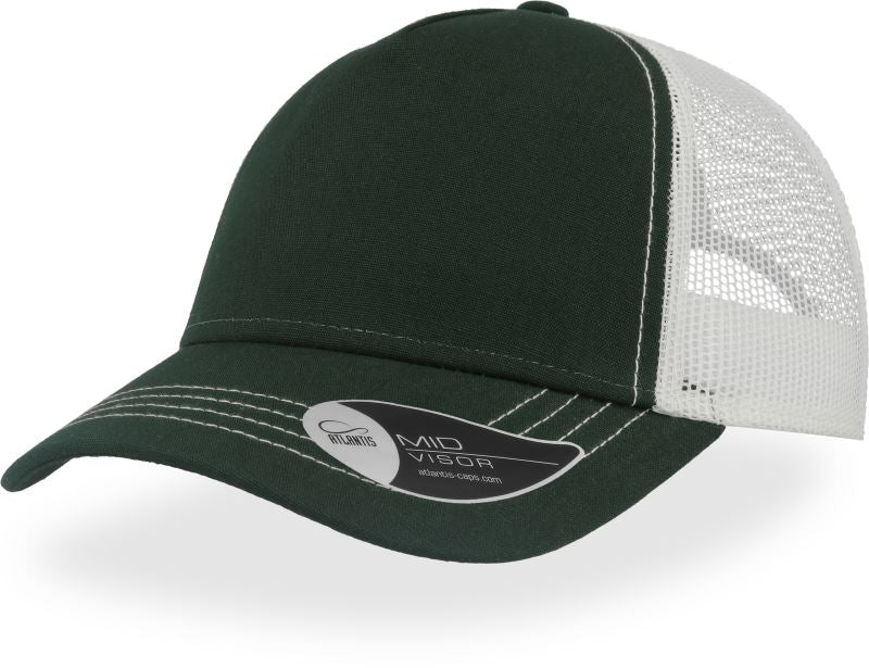 Atlantis Rapper Canvas - 5 Panel Mesh Kappe