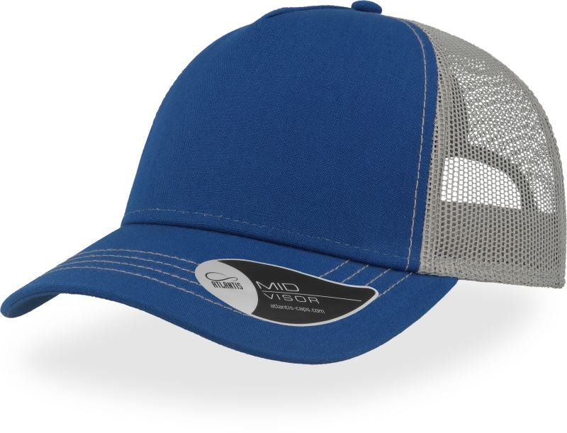 Atlantis Rapper Canvas - 5 Panel Mesh Kappe