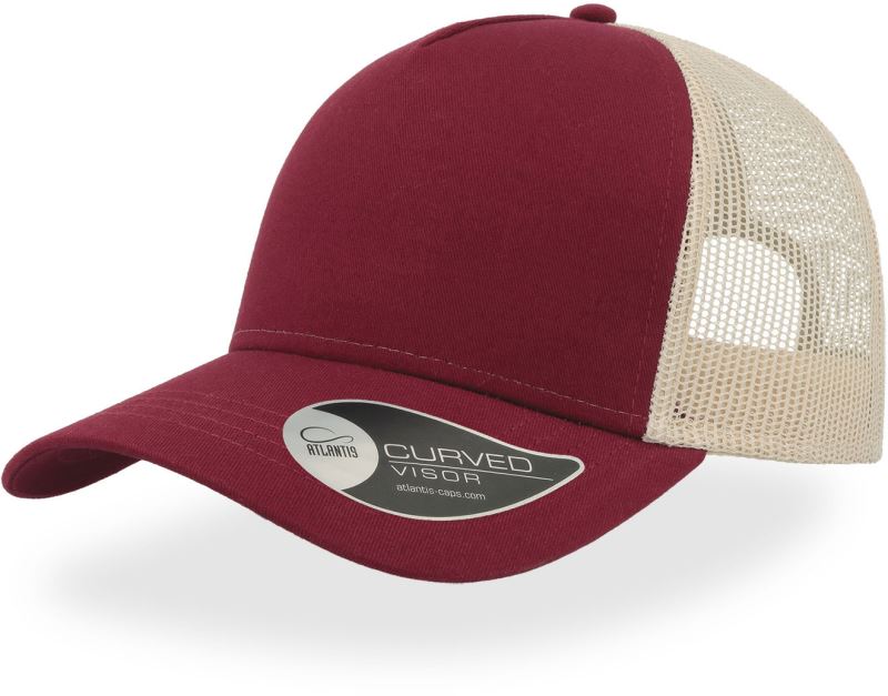 Atlantis Rapper Cotton - 5 Panel Trucker Kappe