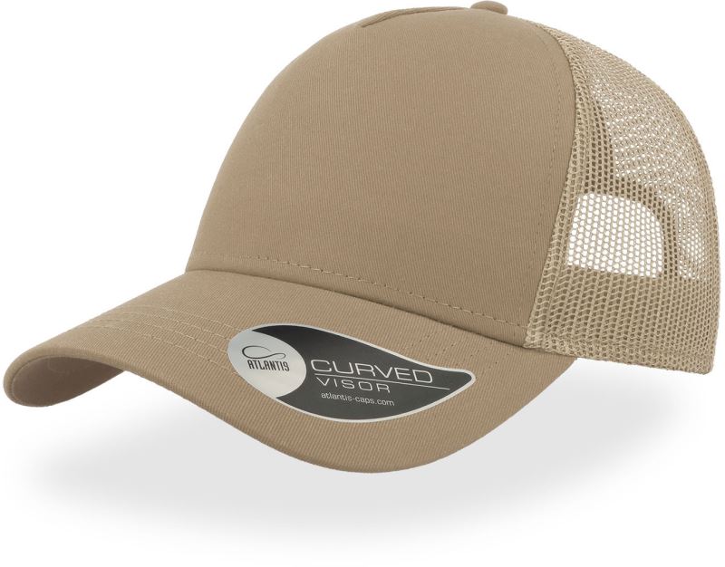 Atlantis Rapper Cotton - 5 Panel Trucker Kappe
