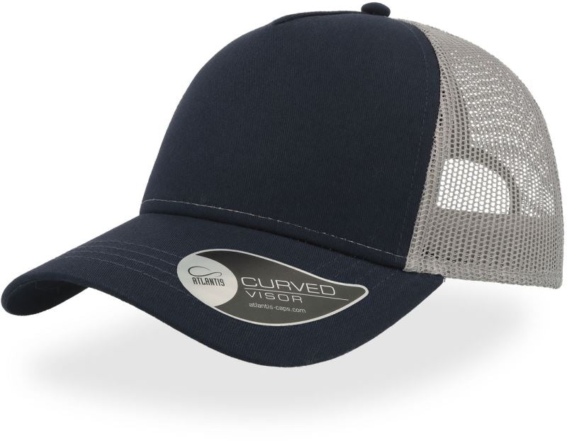 Atlantis Rapper Cotton - 5 Panel Trucker Kappe