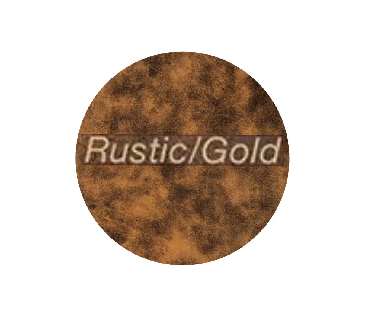 Leder-Patch Kreis 64mm