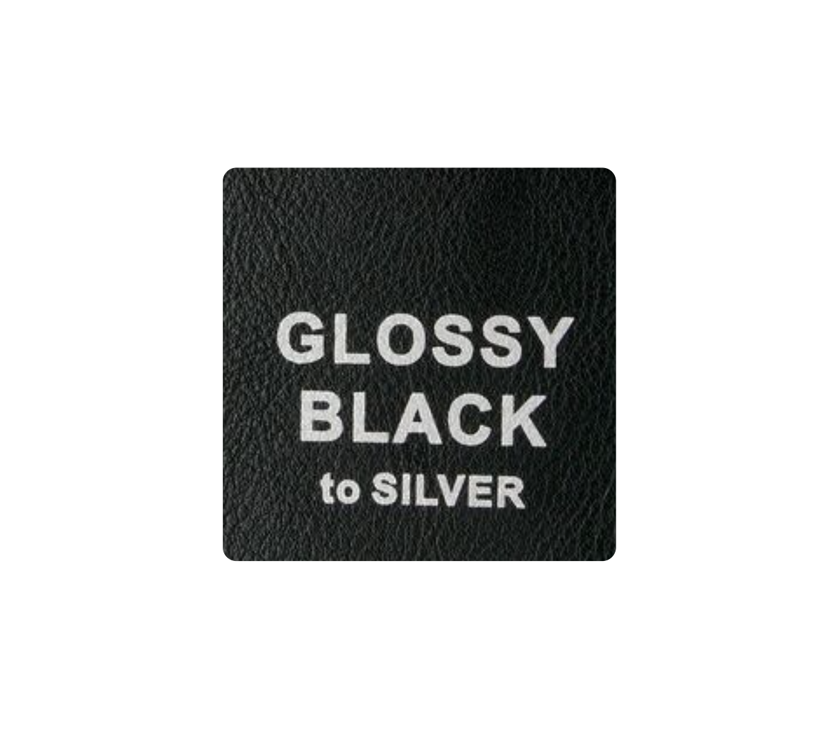 Leder-Patch Viereck 52mm