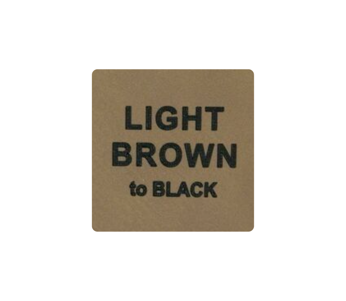 Leder-Patch Viereck 52mm